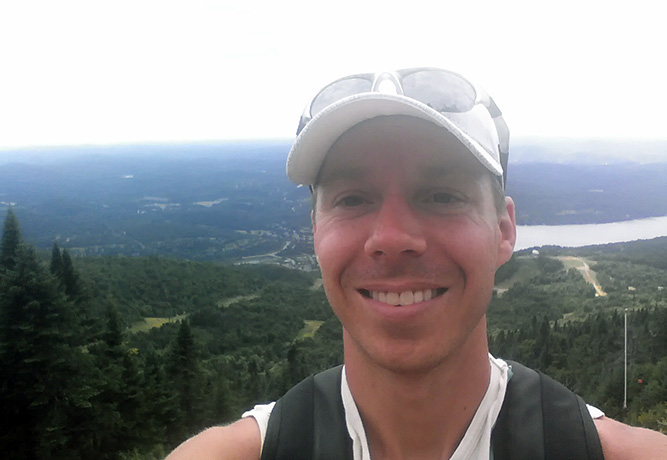 le gars le plus extraordinaire au monde au Mont Tremblant